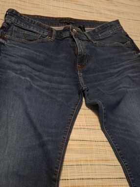 GUESS Slim Straight Dark Blue Denim Jeans